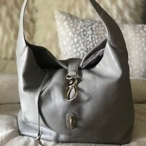 Dooney logo lock hobo